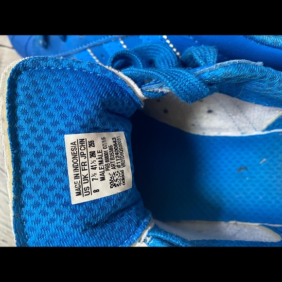 All blue adidas superstar - Picture 4 of 4